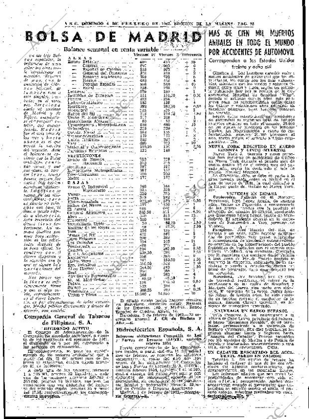 ABC MADRID 04-02-1962 página 95