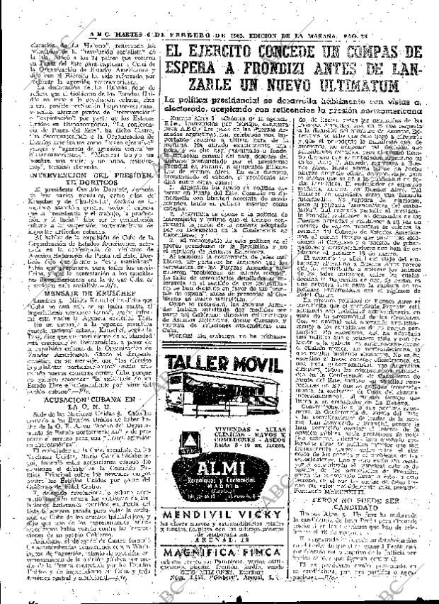 ABC MADRID 06-02-1962 página 28