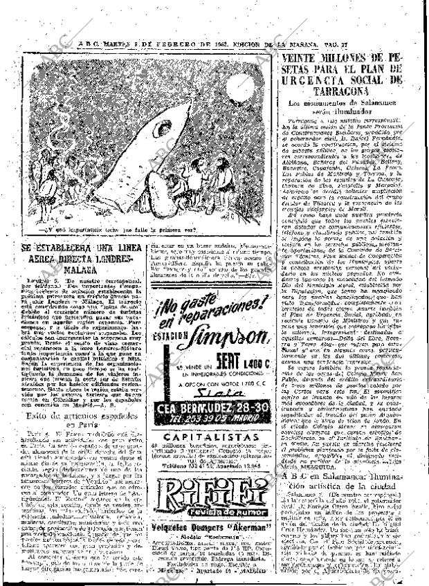 ABC MADRID 06-02-1962 página 37