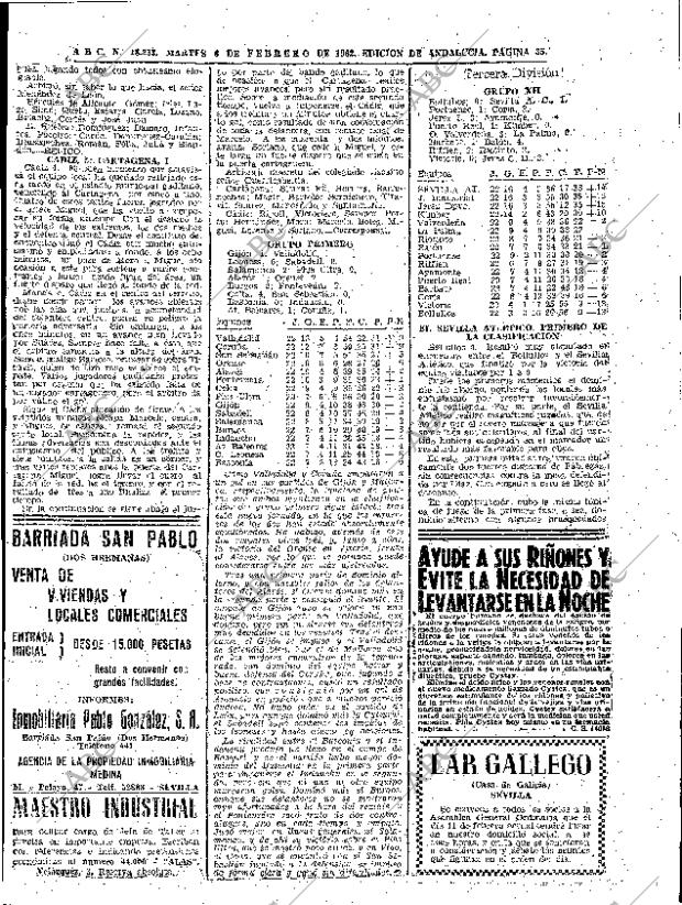 ABC SEVILLA 06-02-1962 página 35