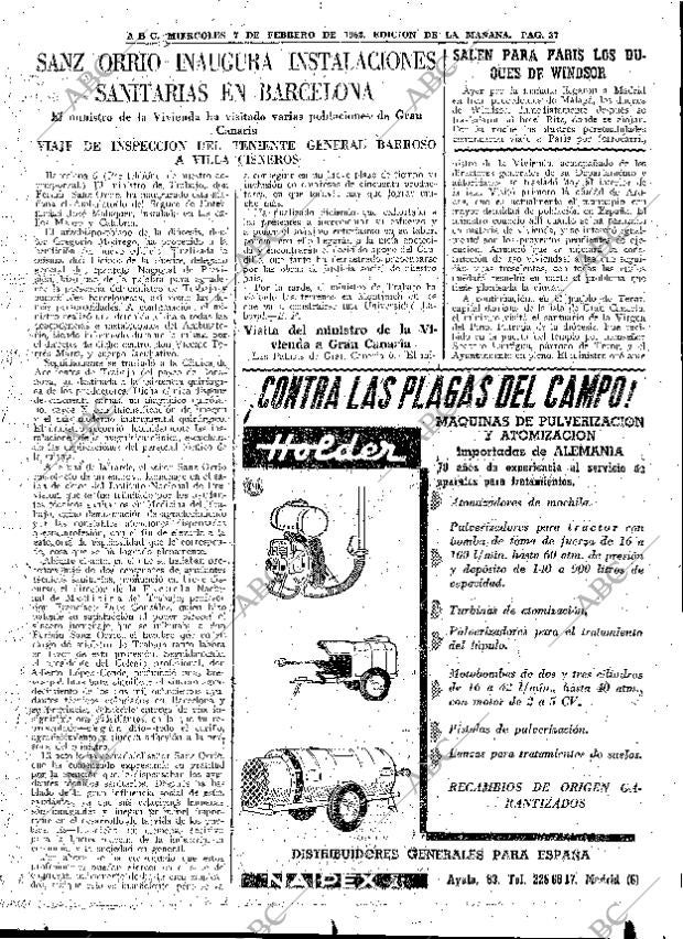 ABC MADRID 07-02-1962 página 37
