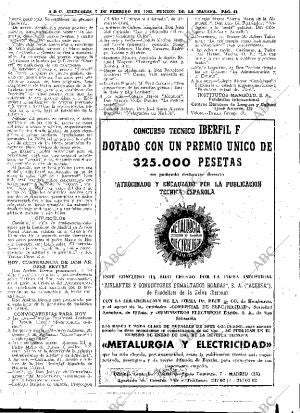 ABC MADRID 07-02-1962 página 41