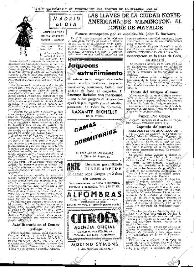 ABC MADRID 07-02-1962 página 45