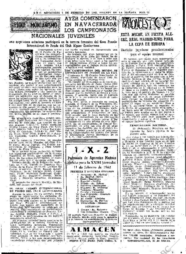 ABC MADRID 07-02-1962 página 53