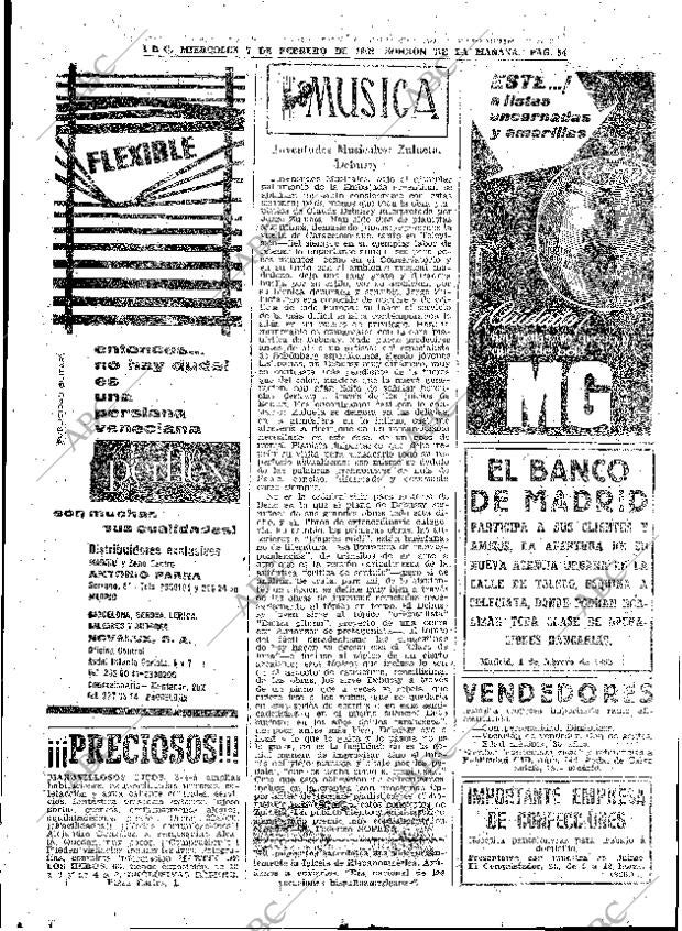 ABC MADRID 07-02-1962 página 54