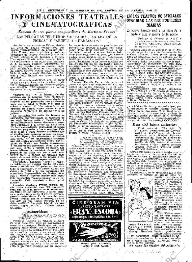 ABC MADRID 07-02-1962 página 55