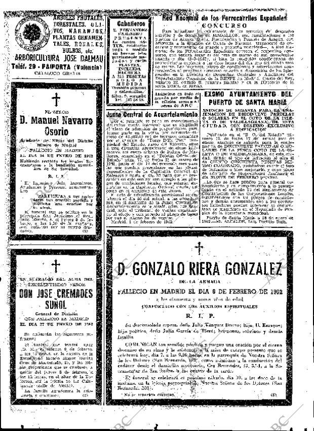 ABC MADRID 07-02-1962 página 67