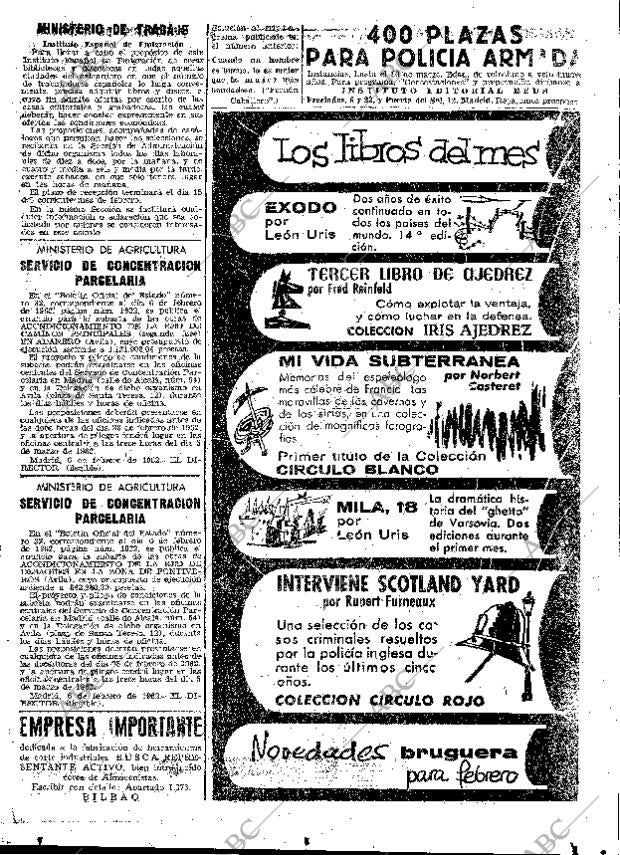 ABC MADRID 07-02-1962 página 69