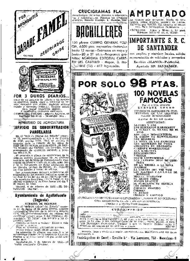 ABC MADRID 07-02-1962 página 70