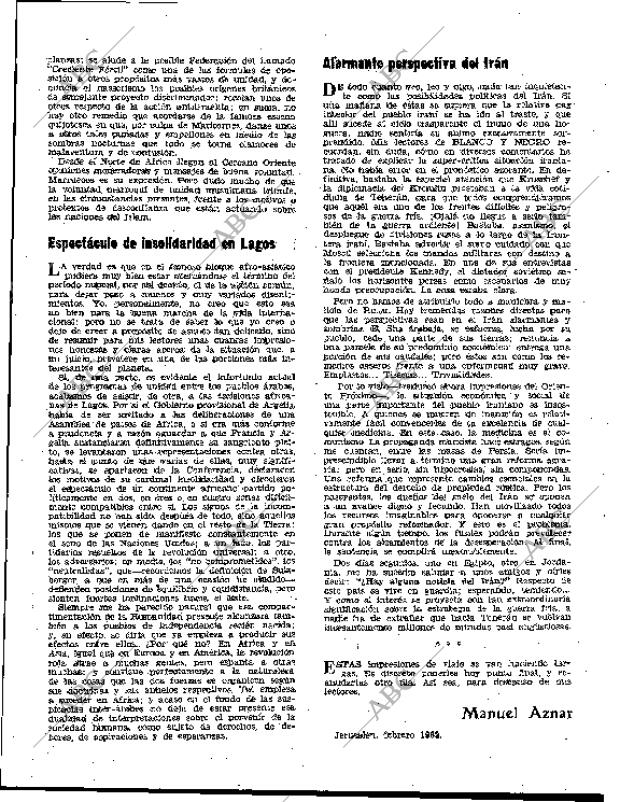 BLANCO Y NEGRO MADRID 10-02-1962 página 10