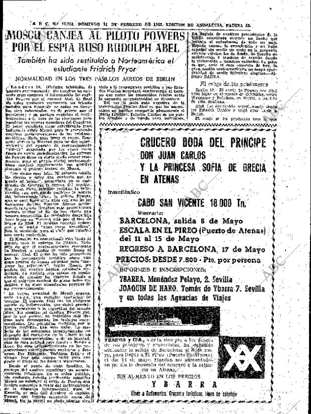 ABC SEVILLA 11-02-1962 página 35