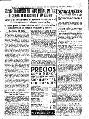 ABC SEVILLA 11-02-1962 página 47