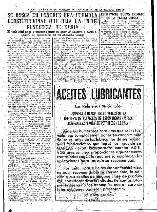 ABC MADRID 15-02-1962 página 37