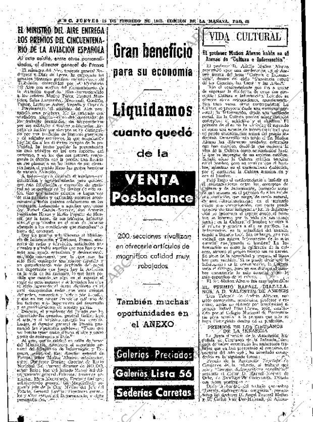 ABC MADRID 15-02-1962 página 45