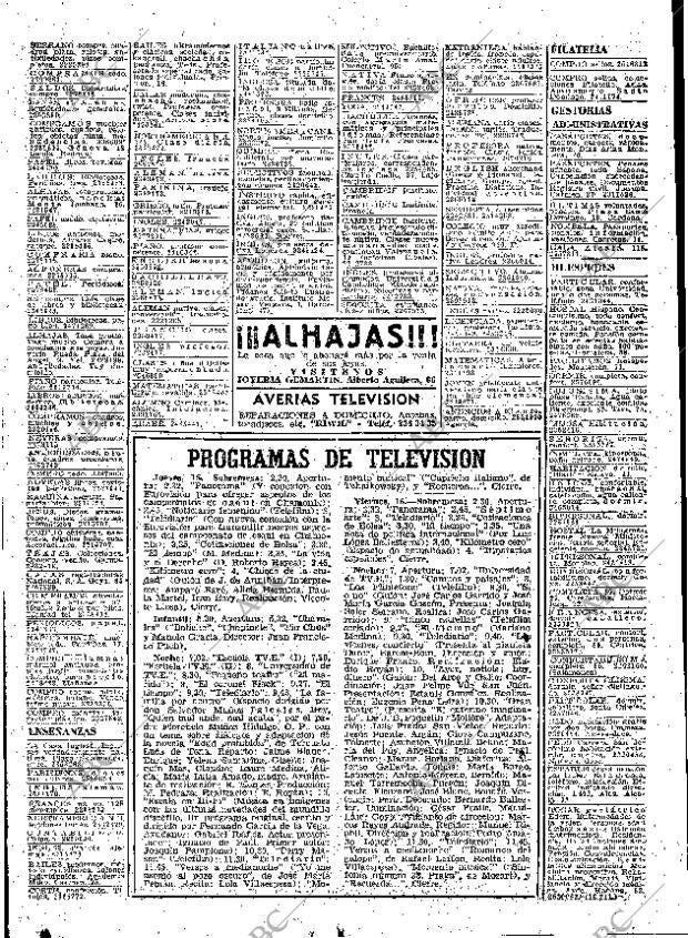 ABC MADRID 15-02-1962 página 69