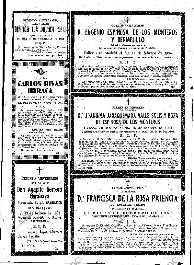 ABC MADRID 15-02-1962 página 72