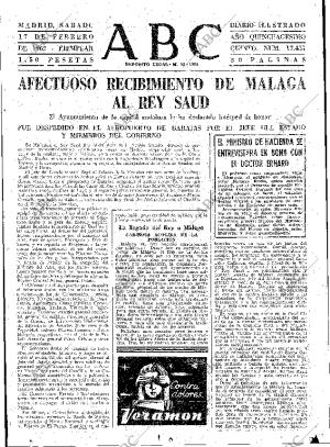 ABC MADRID 17-02-1962 página 31