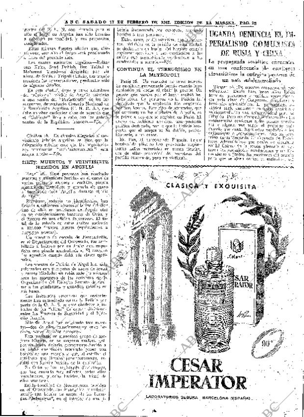 ABC MADRID 17-02-1962 página 35