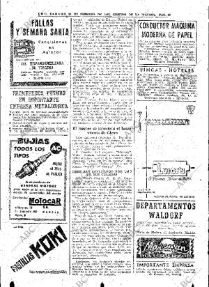 ABC MADRID 17-02-1962 página 42