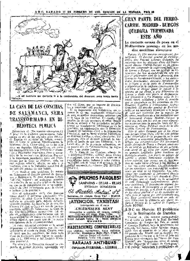 ABC MADRID 17-02-1962 página 53