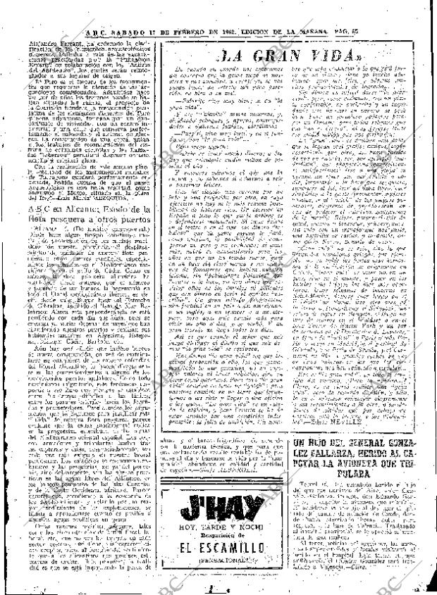 ABC MADRID 17-02-1962 página 55