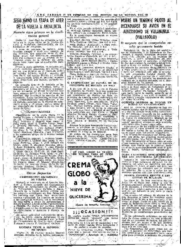 ABC MADRID 17-02-1962 página 63