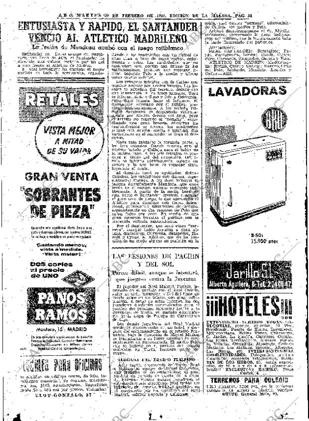 ABC MADRID 20-02-1962 página 54