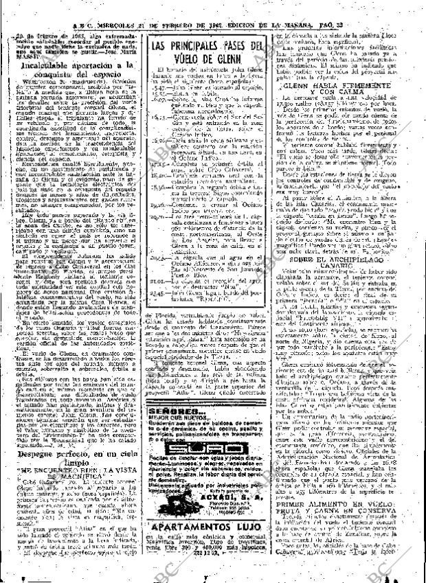 ABC MADRID 21-02-1962 página 32