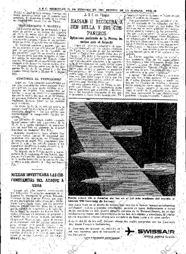 ABC MADRID 21-02-1962 página 39