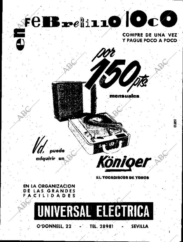 ABC SEVILLA 21-02-1962 página 29