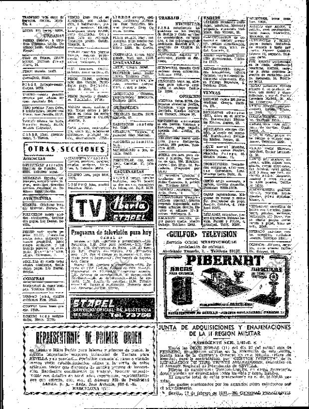 ABC SEVILLA 21-02-1962 página 56