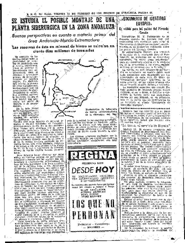 ABC SEVILLA 23-02-1962 página 23