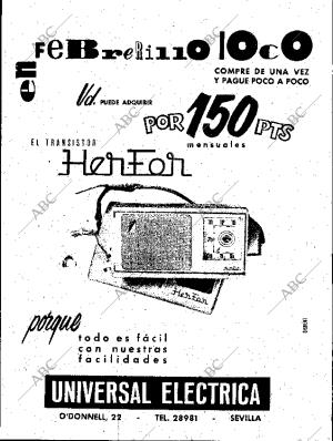 ABC SEVILLA 23-02-1962 página 7