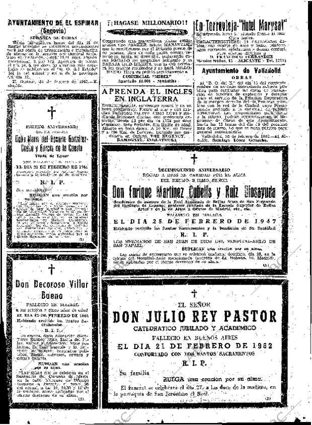 ABC MADRID 24-02-1962 página 93