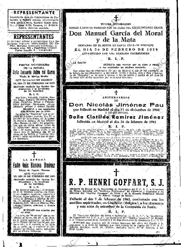 ABC MADRID 25-02-1962 página 107