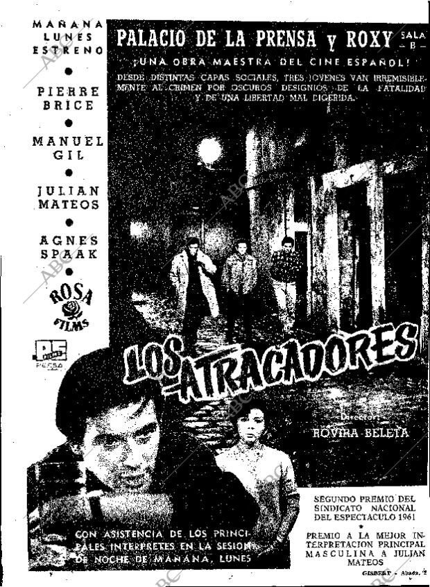 ABC MADRID 25-02-1962 página 47