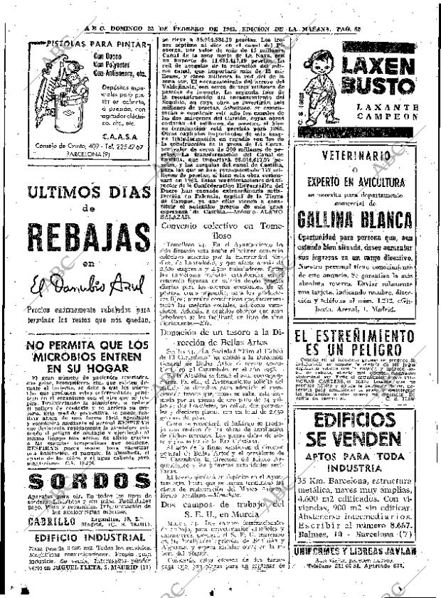 ABC MADRID 25-02-1962 página 82