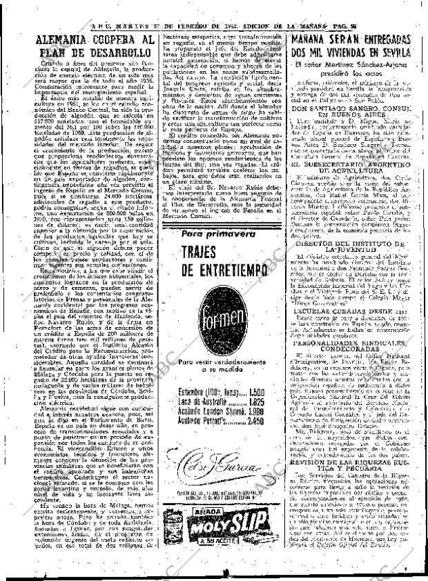 ABC MADRID 27-02-1962 página 55