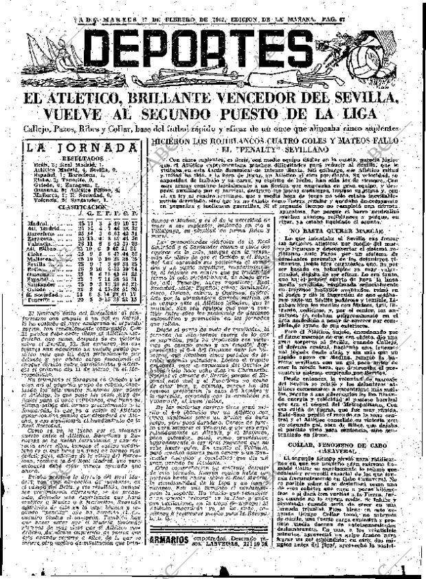 ABC MADRID 27-02-1962 página 67
