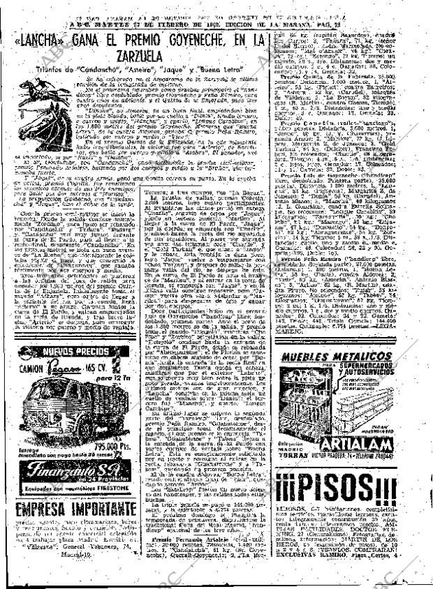 ABC MADRID 27-02-1962 página 72
