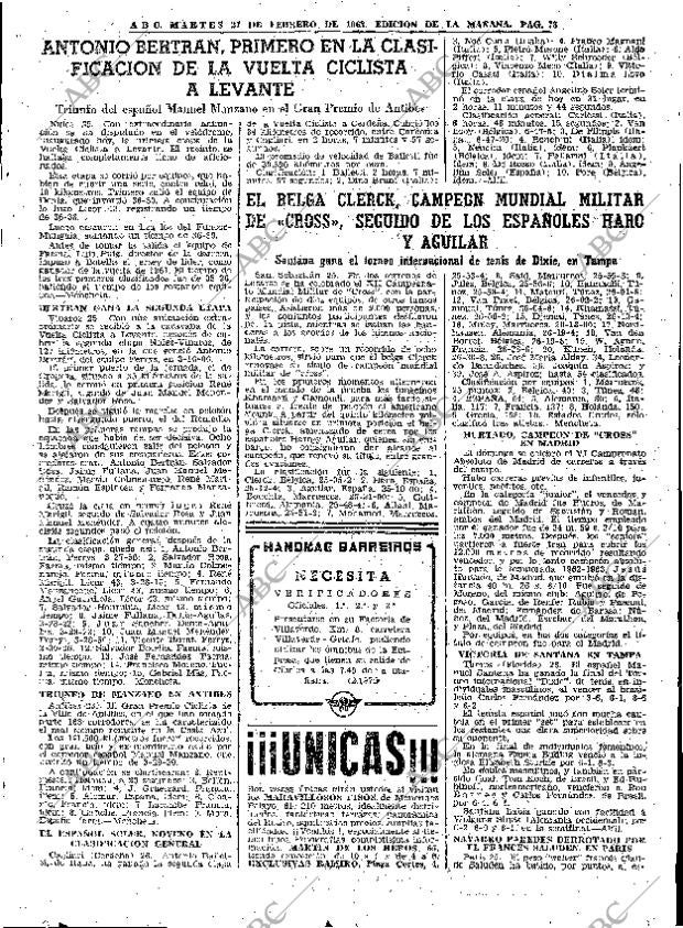 ABC MADRID 27-02-1962 página 73