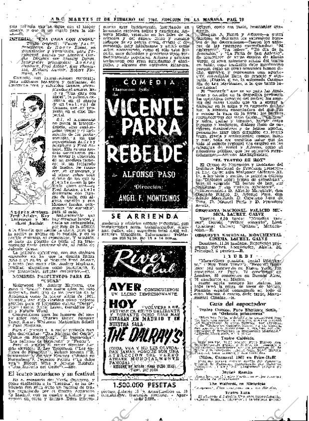 ABC MADRID 27-02-1962 página 76