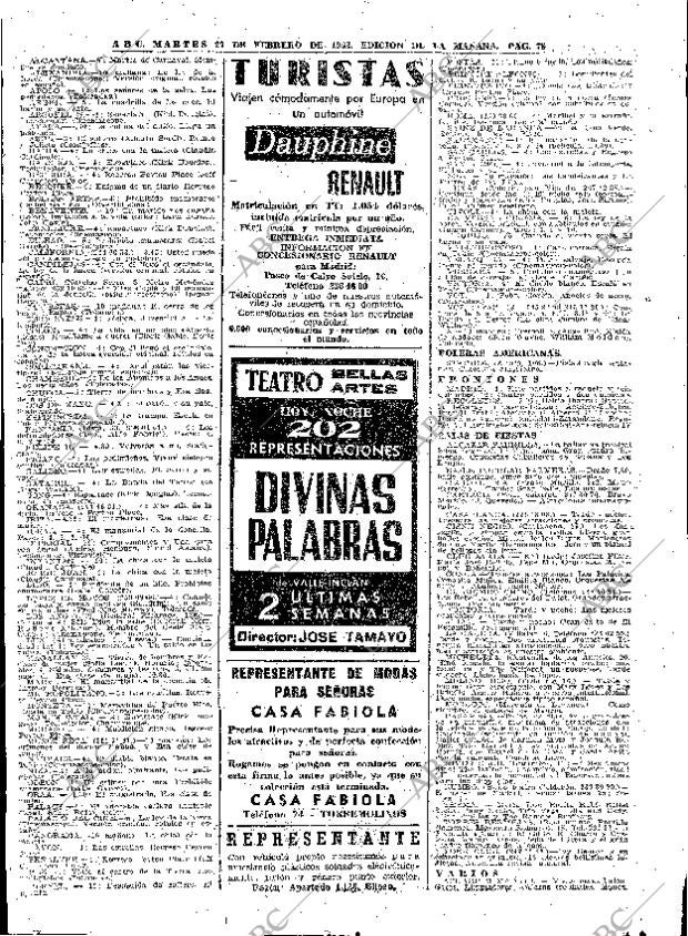 ABC MADRID 27-02-1962 página 78