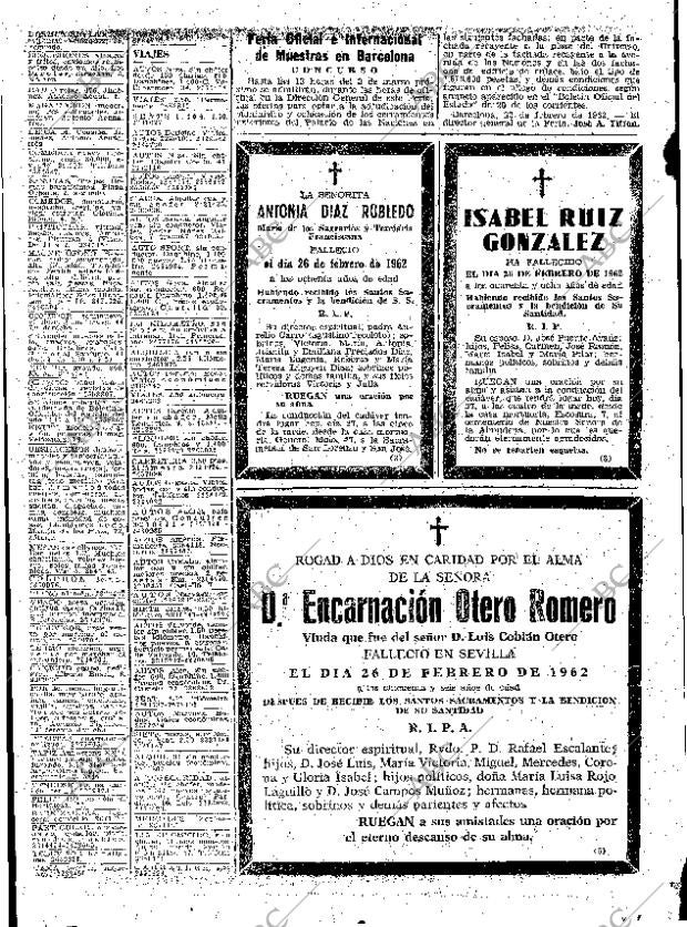 ABC MADRID 27-02-1962 página 88
