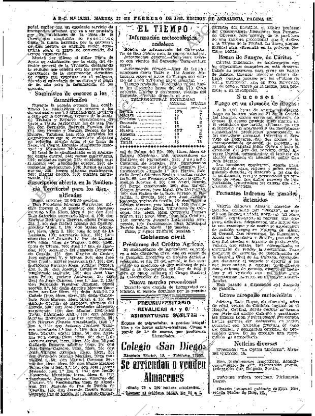 ABC SEVILLA 27-02-1962 página 32