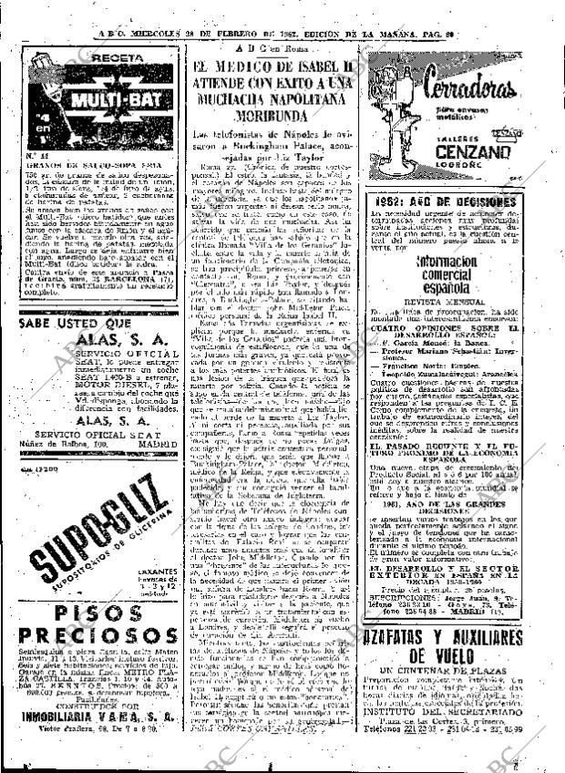 ABC MADRID 28-02-1962 página 60