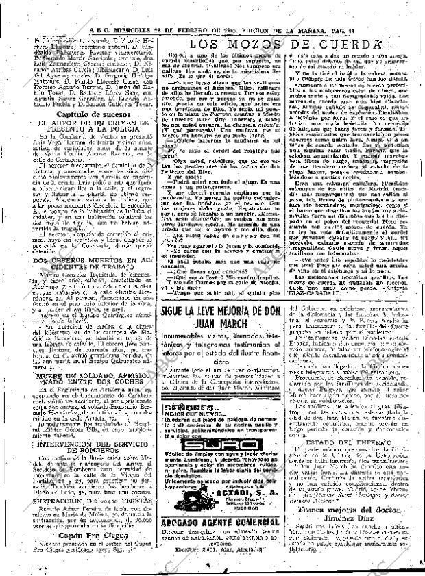 ABC MADRID 28-02-1962 página 73