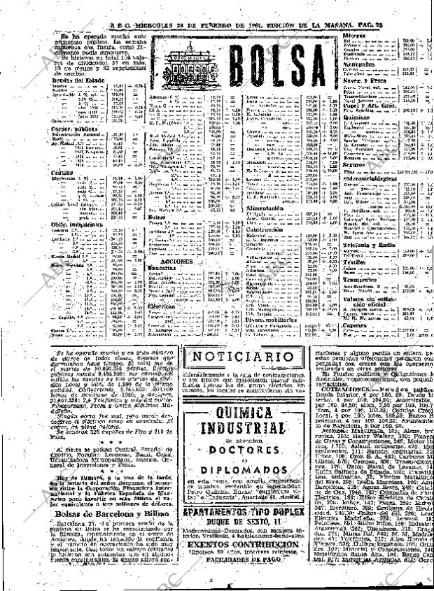 ABC MADRID 28-02-1962 página 75