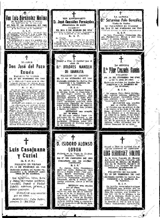 ABC MADRID 28-02-1962 página 92