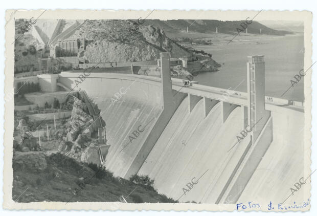 Castilla La Mancha. Marzo de 1962. El embalse de Buendía